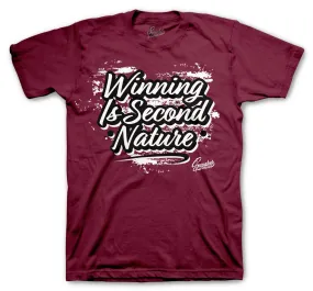 Retro 1 Bordeaux Second Nature Shirt