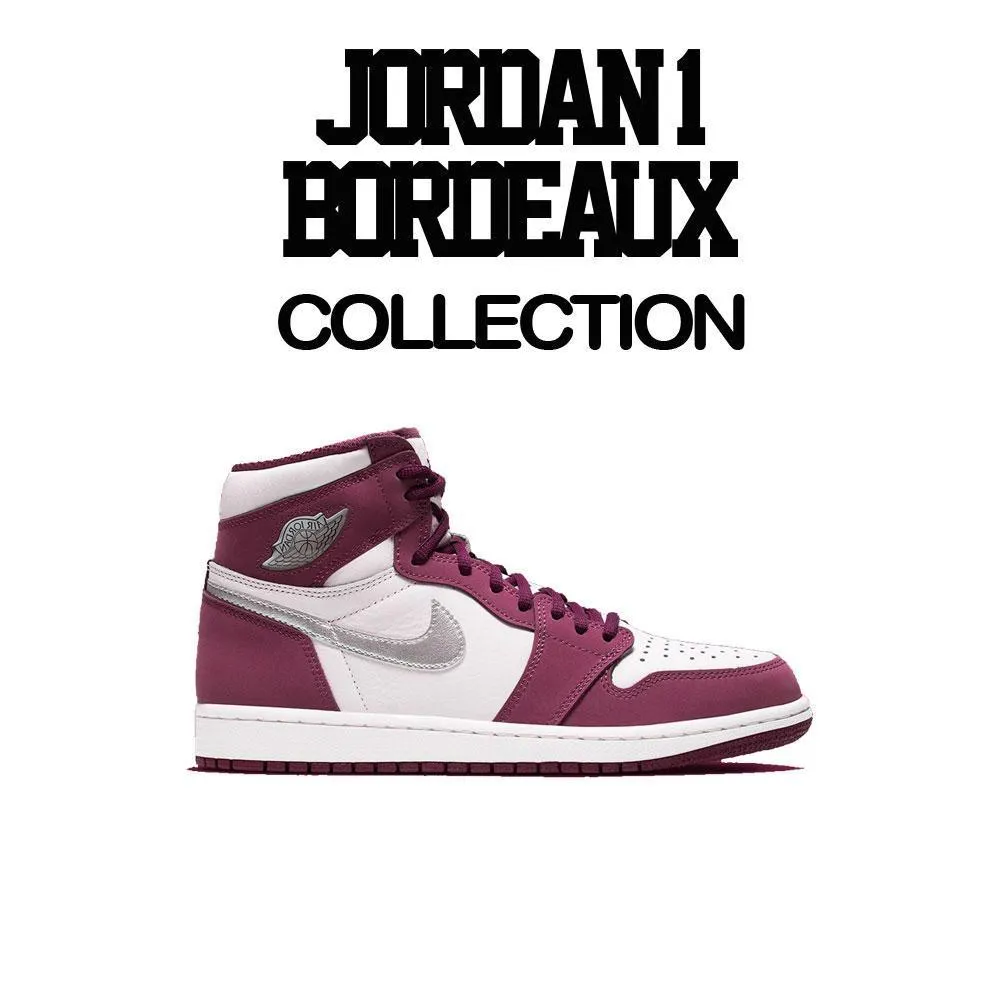 Retro 1 Bordeaux Second Nature Shirt