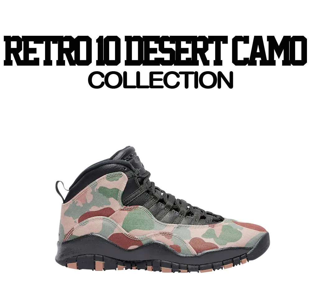 Retro 10 Desert Camo Living Life Shirt