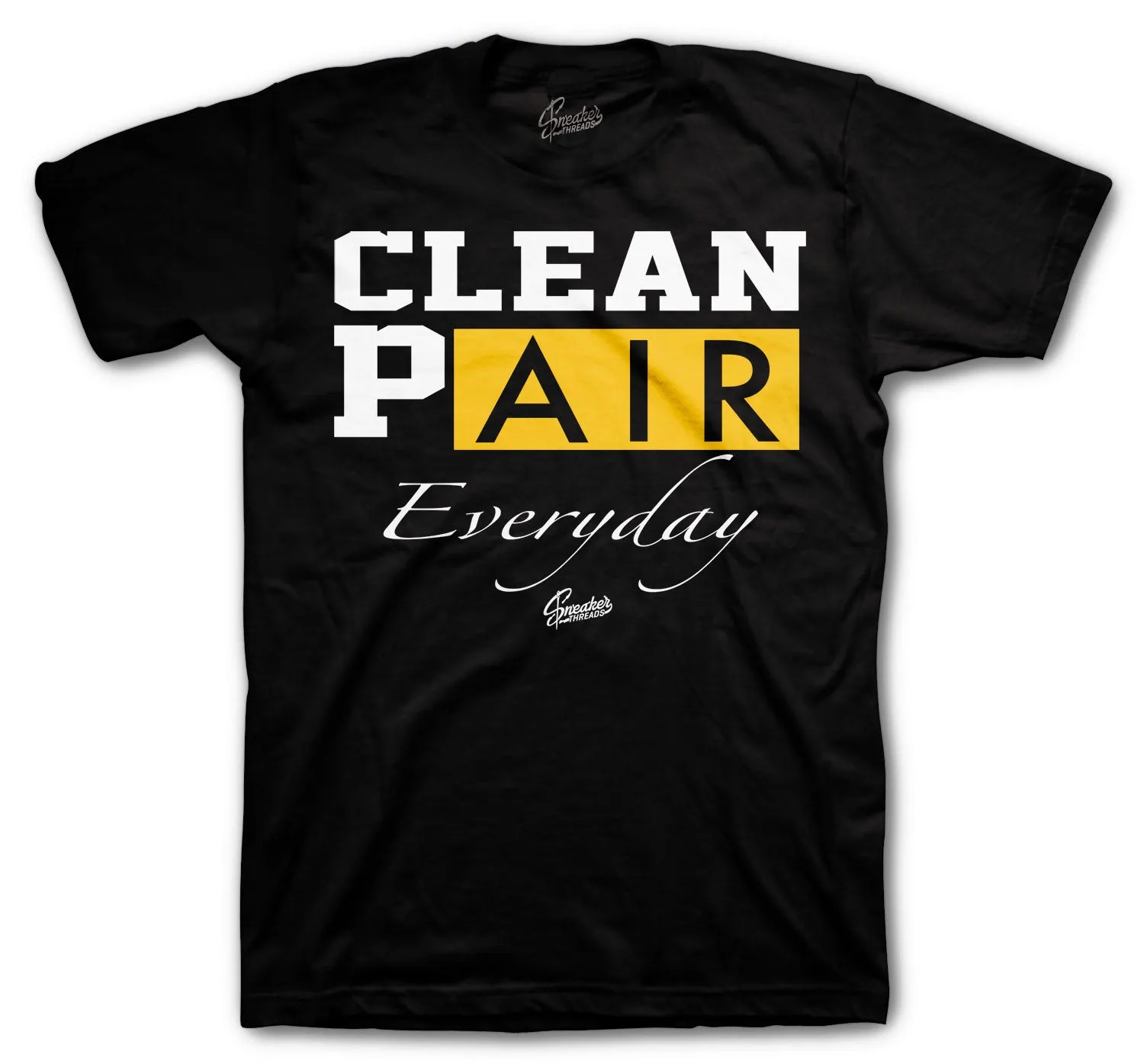 Retro 13 Gold Glitter Shirt - Clean Pair - Black