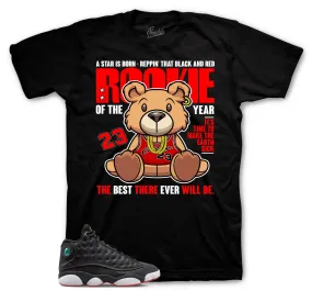 Retro 13 Playoff Rookie Bear Shirt