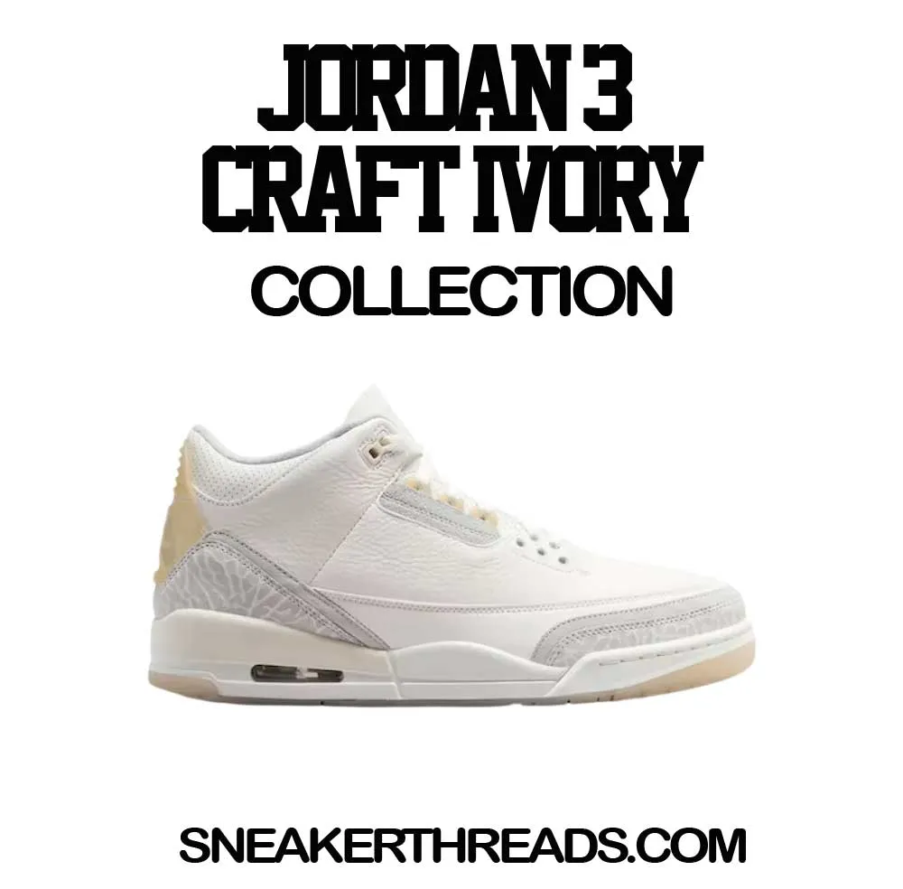 Retro 3 Craft Ivory Fresh & Krispy Shirt