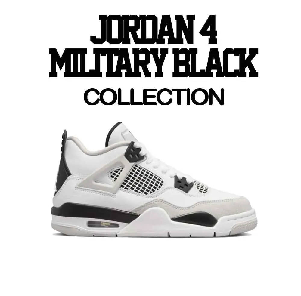 Retro 4 Military Black St Drip Shirt