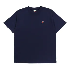 SKY HIGH FARM WORKWEAR PERENNIAL LOGO T-SHIRT NAVY