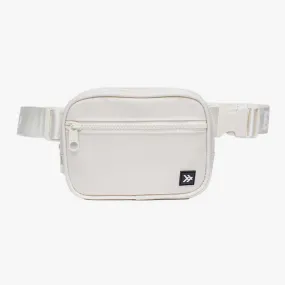 Solid Off White Belt Bag