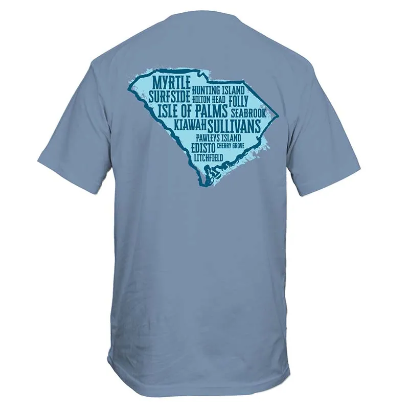 South Carolina Beach State Short Sleeve T-Shirt