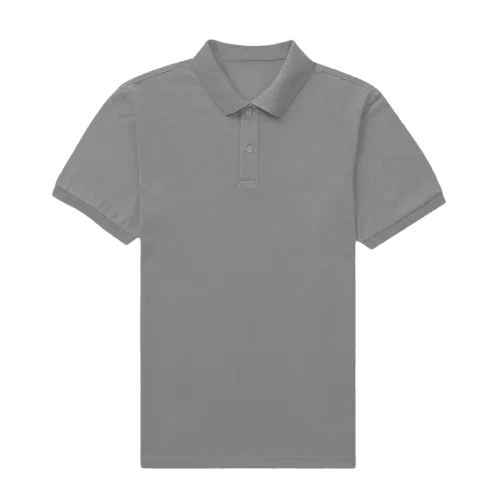 Steel Gray Polo T-Shirt