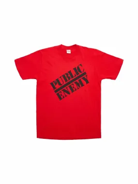 Supreme UNDERCOVER/Public Enemy Tee Red