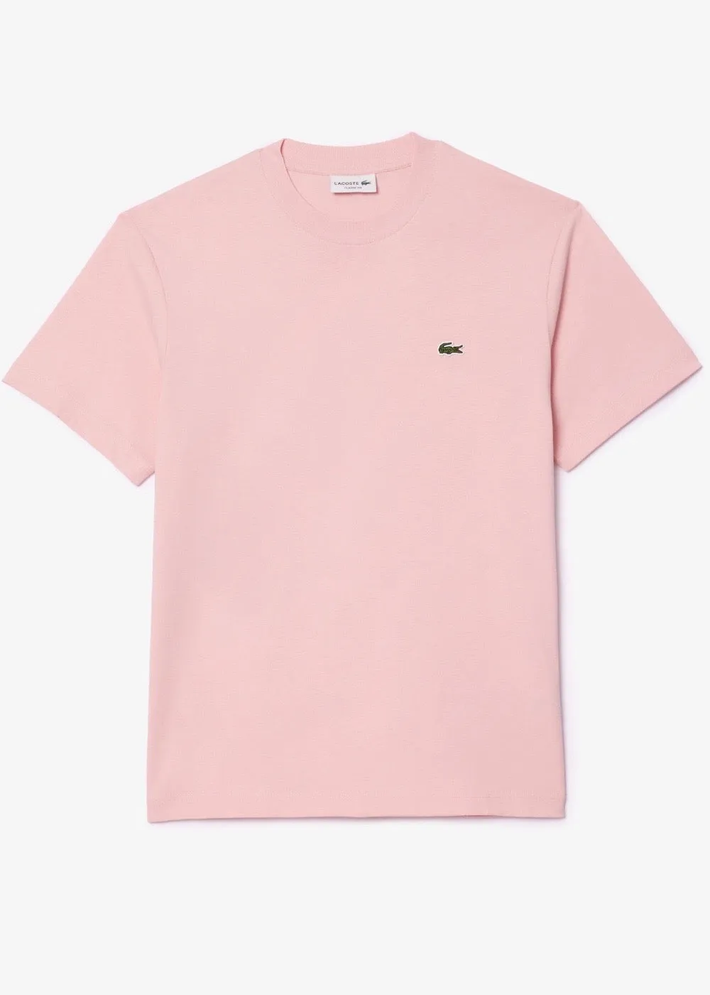 T-shirt Lacoste iconique rose