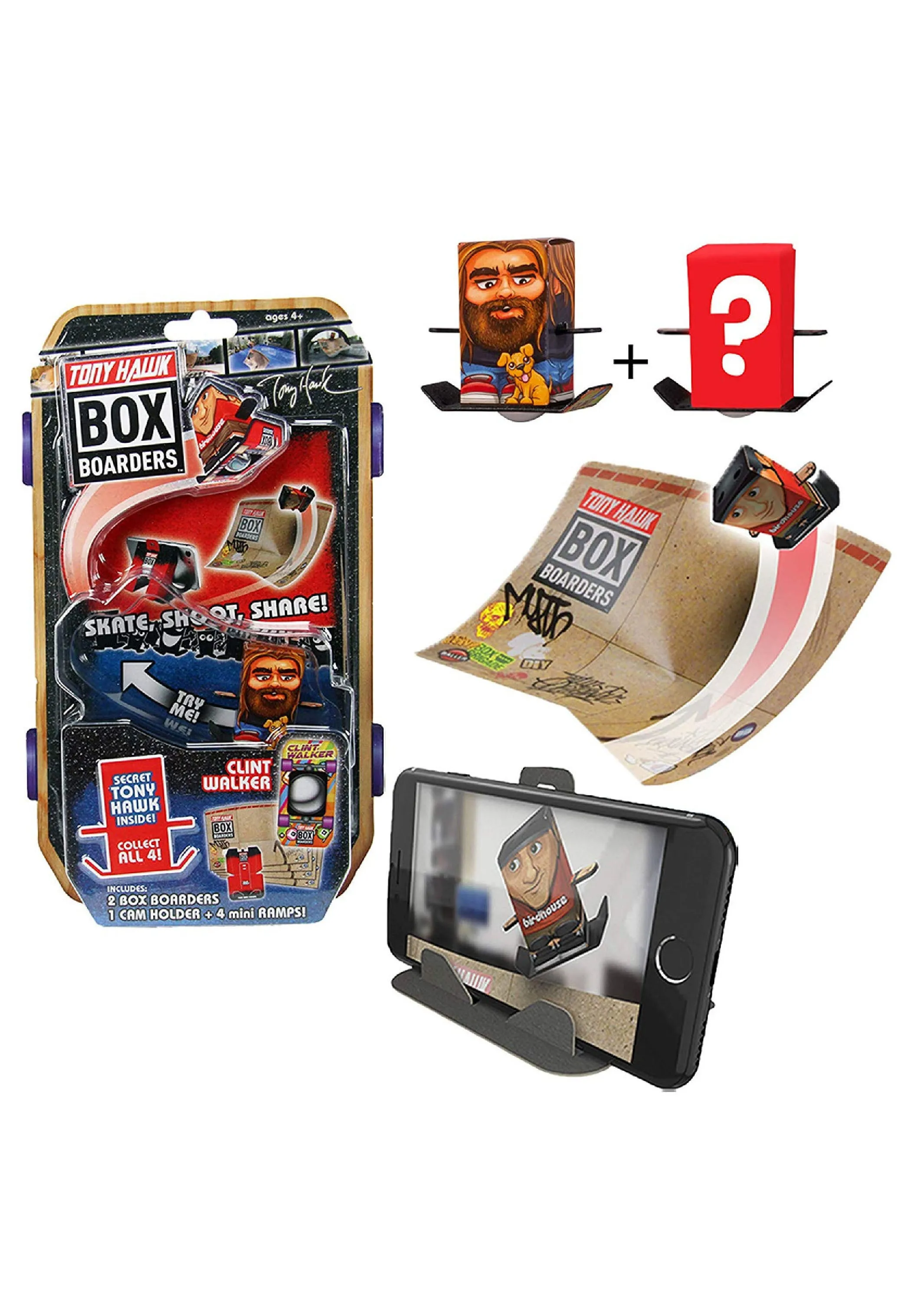 Tony Hawk Box Boarders Action Packs <br> Assorted