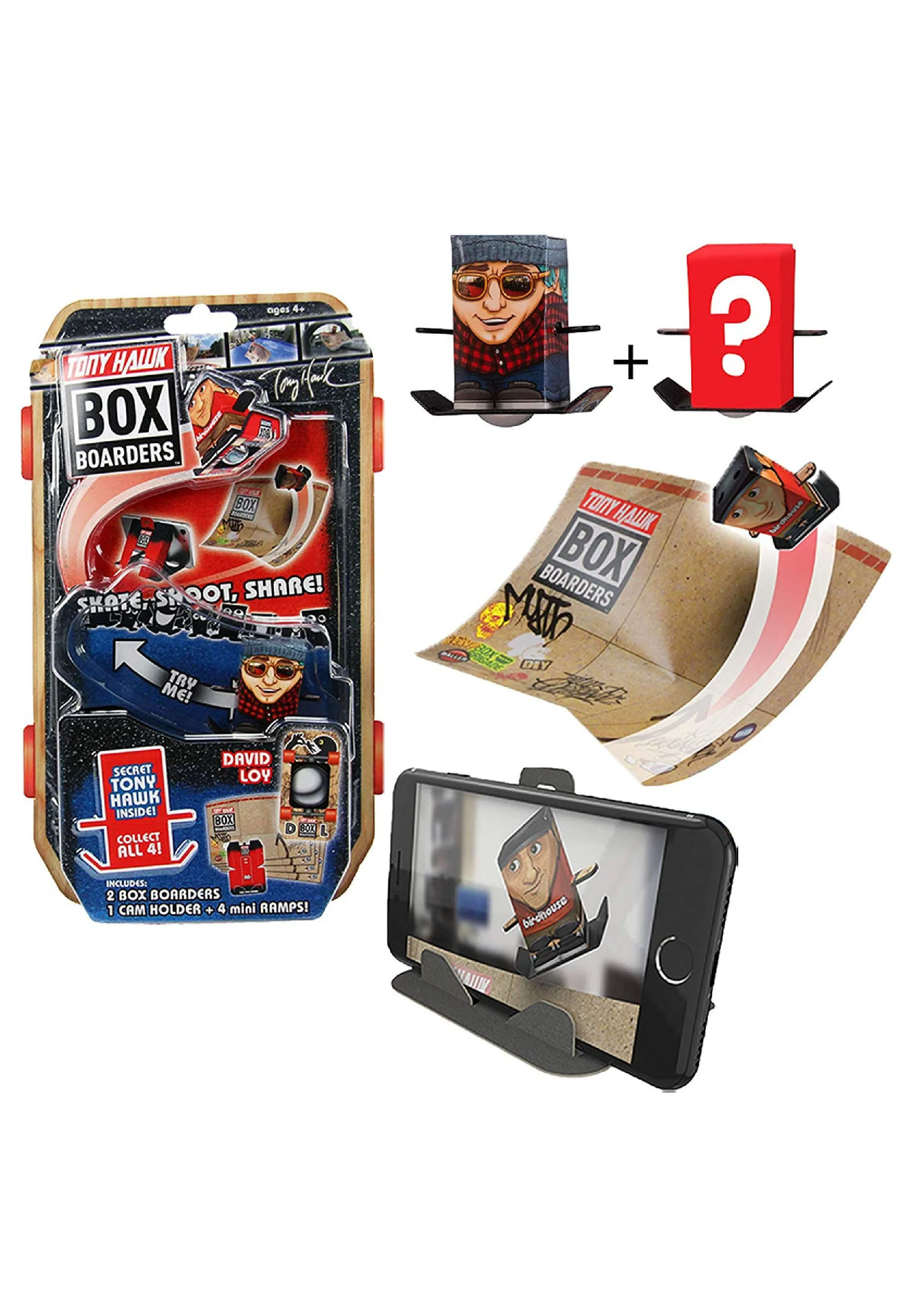 Tony Hawk Box Boarders Action Packs <br> Assorted