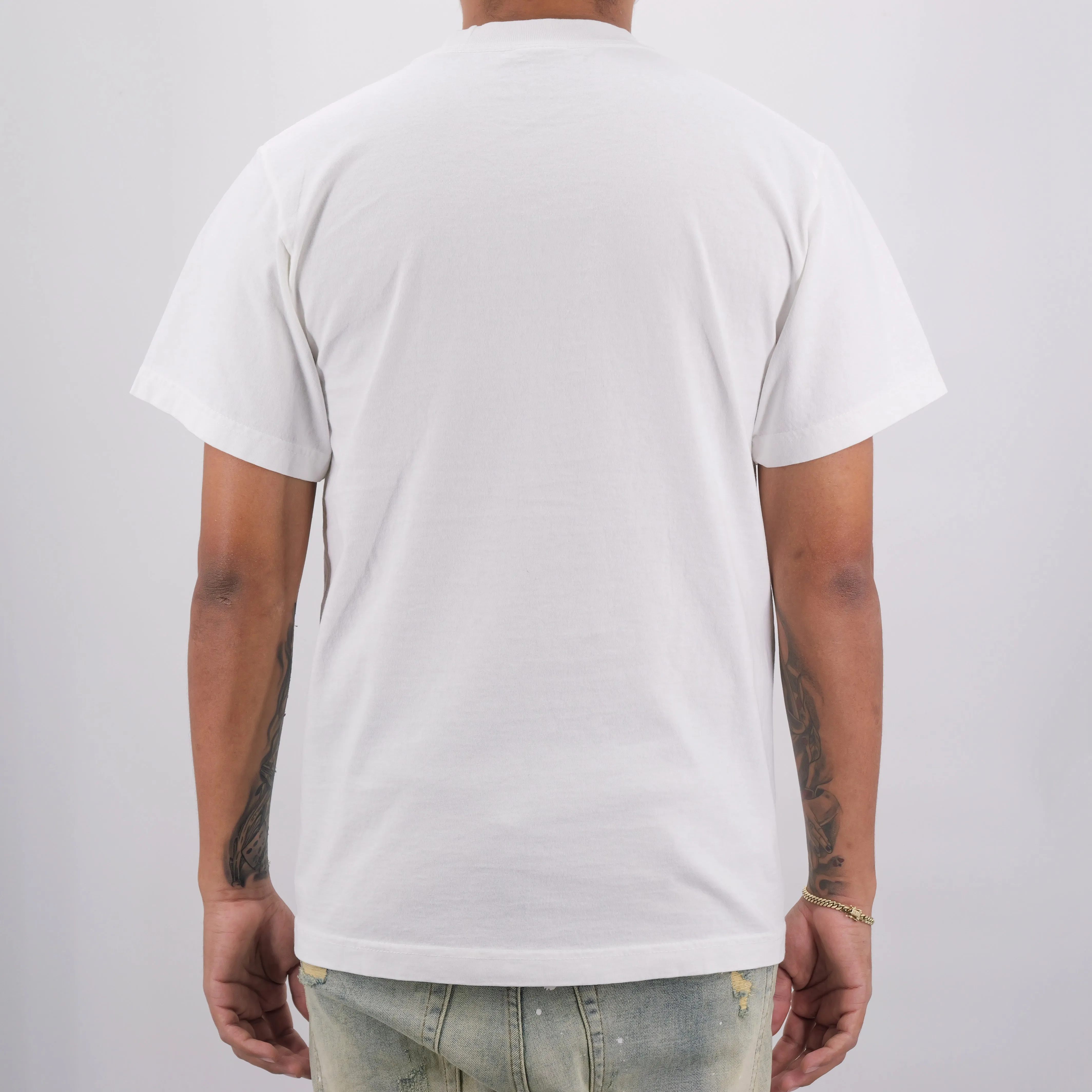 UNCONTROLLABLE PREM TEE WHITE