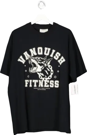 Vanquish Black Fitness Oversized T Shirt UK L